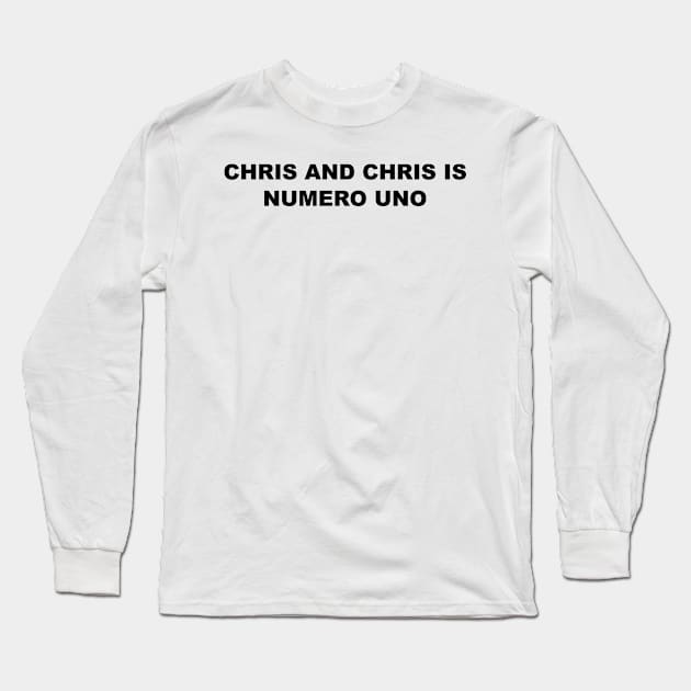 Numero Uno Art Long Sleeve T-Shirt by TN2M Shows Store